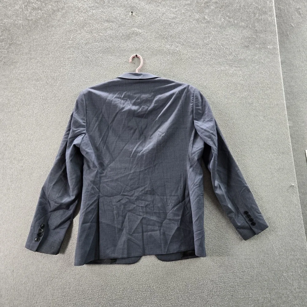 Armani Exchange Men Blazer 33W Blue Suit Jacket Button Long Sleeve